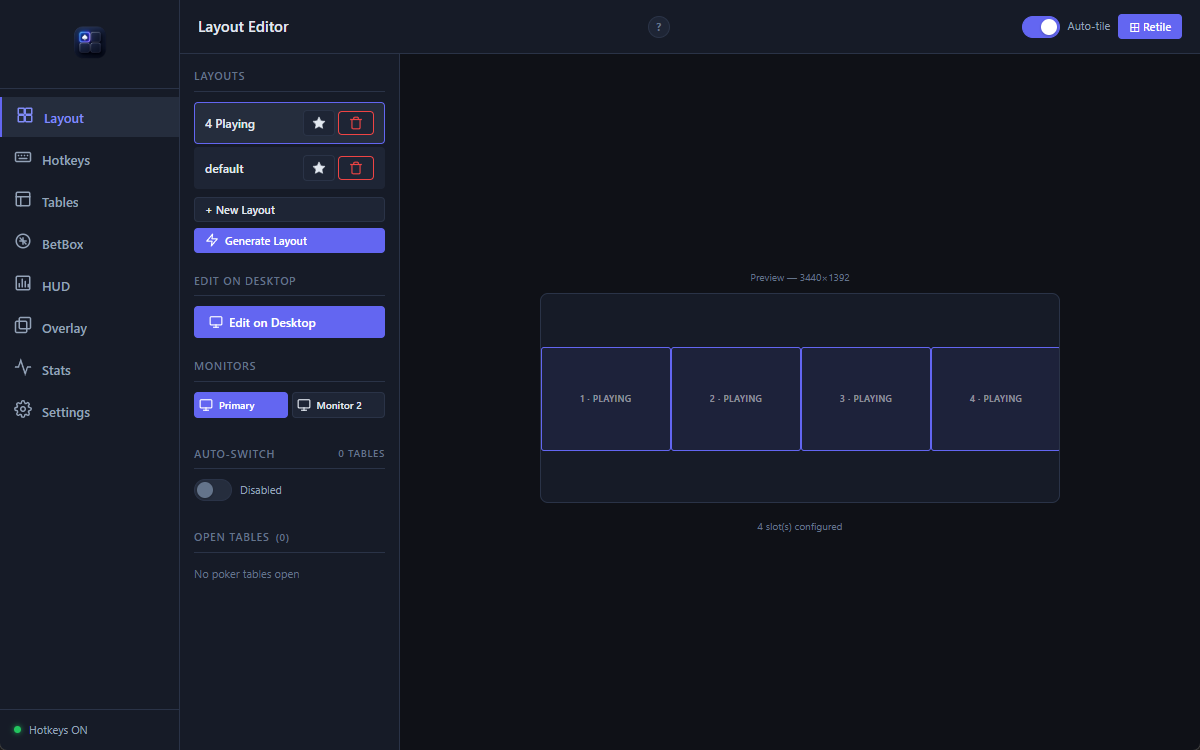 Layout Editor